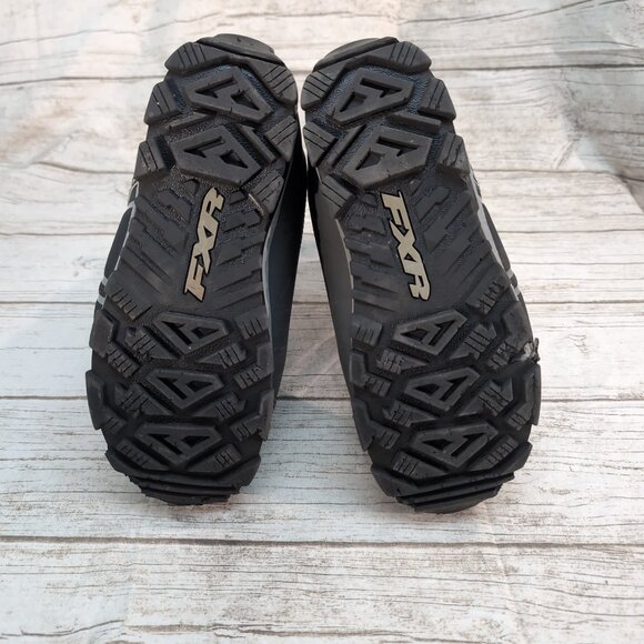 FXR Elevation Lite BOA Snow Boots Black Gray – Men’s 9 / Women’s 11 - Picture 12 of 13